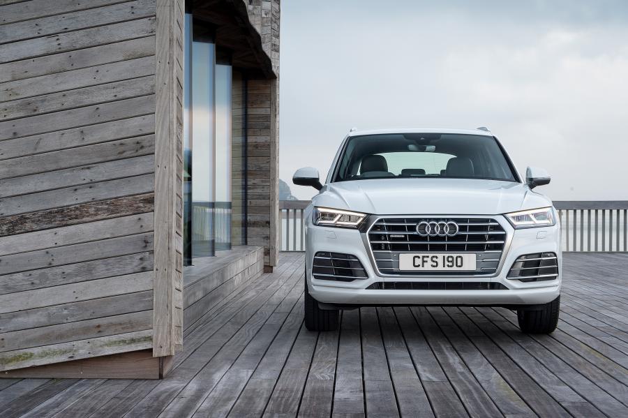  Audi Q5 TDI Quattro S-Line 2017 года  (UK) (фото 24 из 26)